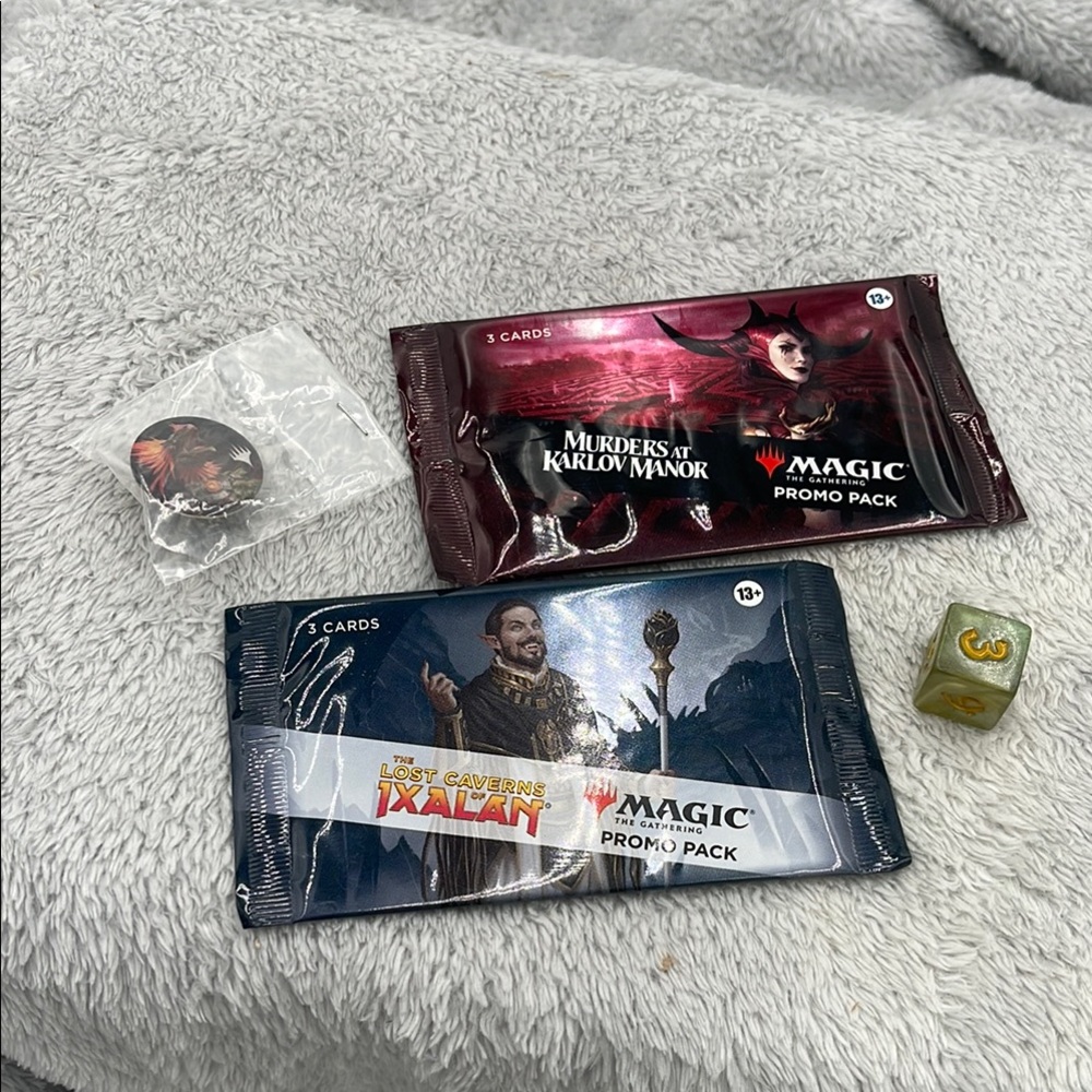 Magic Promo Pack Set with Dice